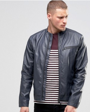 Men-Leather-Biker-Jacket-Ebony-Gray