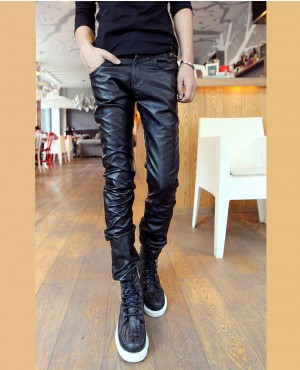 New-Stylish-Men-Leather-Pant