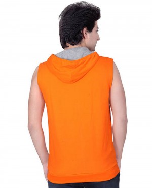 Men'S-Cotton-Fleece-Sleeveless-Hoodie-Sweatshirts-QA-120