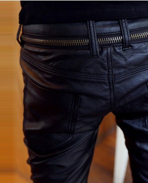 New-Stylish-Men-Leather-Pant