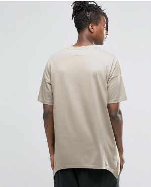 Oversized-T-Shirt-With-Pointed-Hem-In-Beige-QA-226