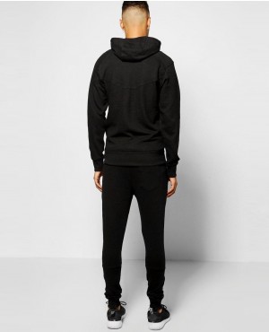 Skinny-Fit-Ribbed-Panel-Tracksuit
