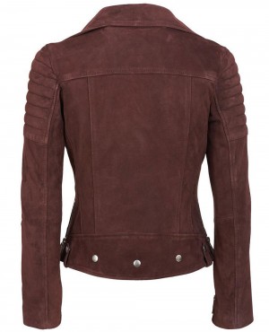 WOMEN-LEATHER-SUEDE-CYCLE-JACKET