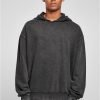 Acid Washed Oversized Drop Shoulder Man Hoodie