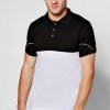 Black And White High Quality Polo Shirt QA-2298