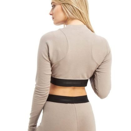 Excellent Quality And Custom Long Sleeve Crop Top QA-2550