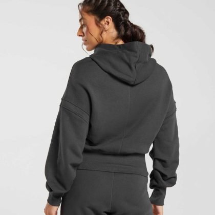 High Quality Custom Logo Drop Shoulder Regular Fit Hoodie QA-2231