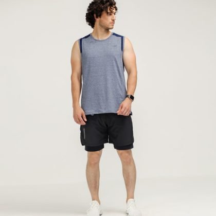 High Quality Street Style Custom Logo Man Tank Top QA-2603
