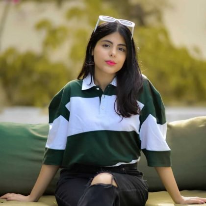 High Quality Wholesale Custom Oversized Striped Rugby Shirt Women QA-2381