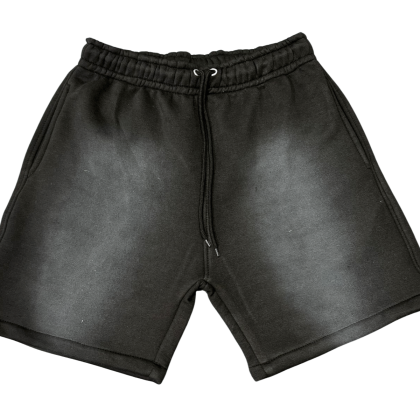 Hot Selling Most Popular Wholesale Men Acid Washed Shorts QA-2461