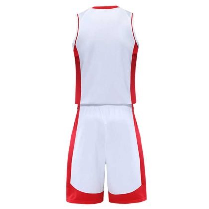 Manufacturer Wholesale Custom Logo V Neck Basketball Uniform QA-2347