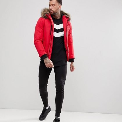 Men Black T shirt With Chevron Custom Printing QA-2327