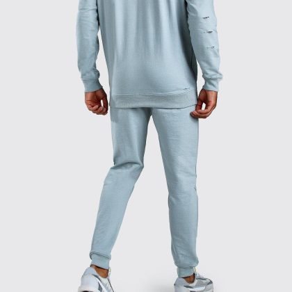 Men Custom High Quality Casual Jogger Track Pants Elastic Waistband QA-2439