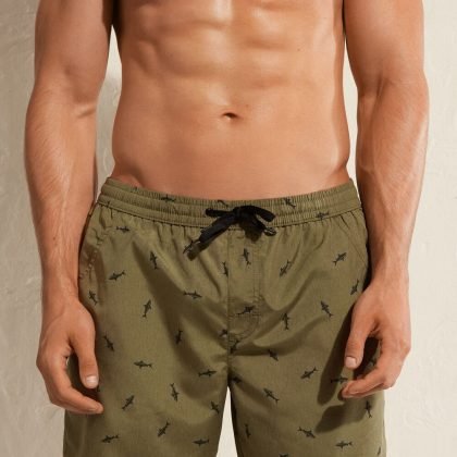 Men Hot Sale Quick Dry Beach Breathable Lose Sports Shorts QA-2468