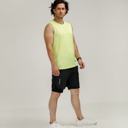 Men Perfect Fit Lightweight Active Wear Tank Top QA-2604