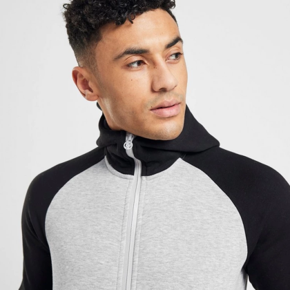 Men Tracksuit Flight Hoodie & Pants Men Sportswear Sweat suites QA-2412