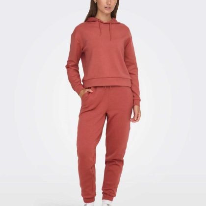Regular Fit Drop Shoulder Women Hoodie Tracksuit QA-2289
