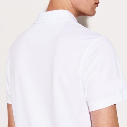 Sport Colored Bands Technical Pique Polo Shirt QA-22112