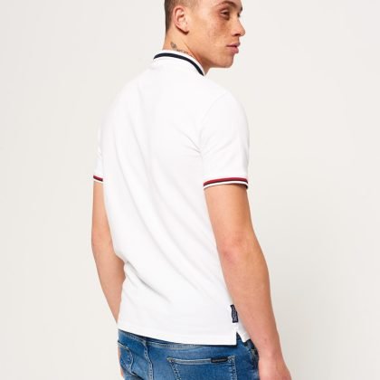 Wholesale And Custom Brand Polo Shirt In White Color QA-22115