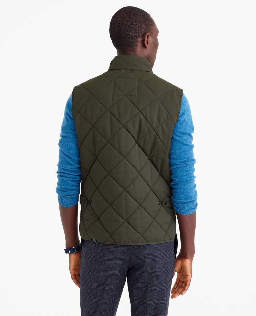 Wholesale Custom Cotton Quilted Stylish Vest QA-2625