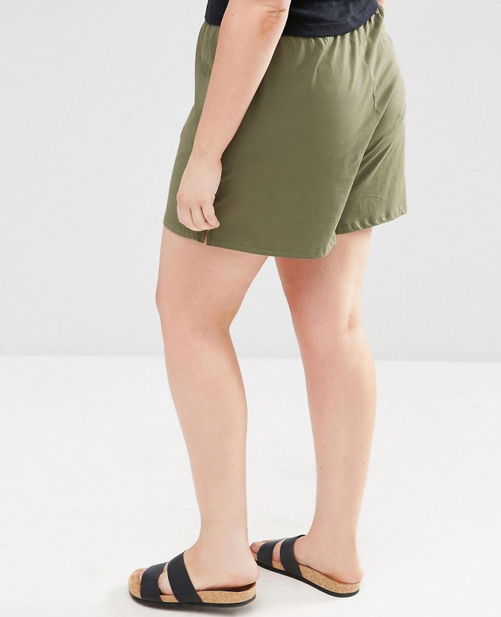 Wholesale Custom Curve Basic Jersey Shorts QA-2492