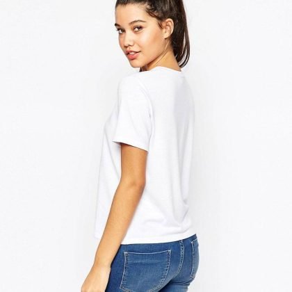 Wholesale Custom Girls Printed Hot T Shirt QA-2581