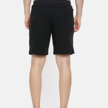 Wholesale Custom Made Men Black Regular Fit Sports Shorts QA-2477