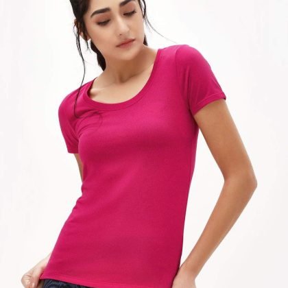 Wholesale Custom Regular Fit Women T Shirt QA-2578