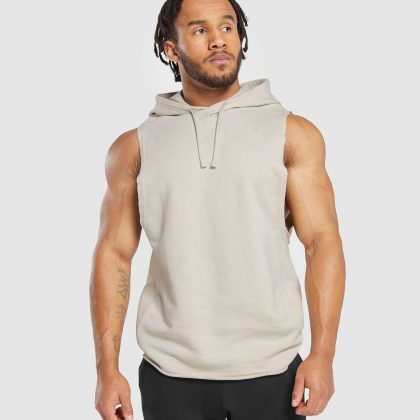 Wholesale Custom Spandex Gym Hoodie Tank Top QA-2622