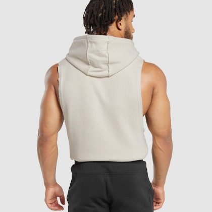Wholesale Custom Spandex Gym Hoodie Tank Top QA-2622