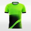 Wholesale Customized Crewneck Men Sublimated Soccer Jersey Design QA-2363