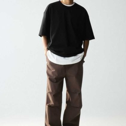 Wholesale Customized Oversized Cotton Men T Shirt QA-2343