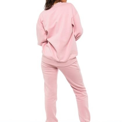 Women Outfits Leg Pants Matching Sets Sweatshirt Tracksuit QA-2275
